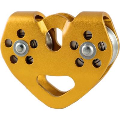 China Heart Shape Aluminum Design Heavy Duty Durable Function For Diving Rappelling for sale