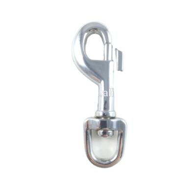 China Durable Round Eye Safety Pet Swivel Snap Hook For Zinc Snap Hook for sale