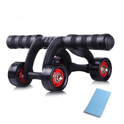 China Durable ab roller wheel for abdominal exerciser ab exercise equipment for home gym core workout for women and men gym equipment for sale