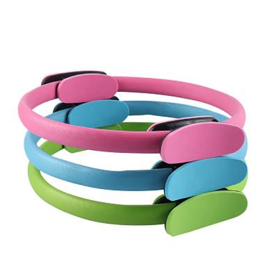 China Durable Pilates Ring Fitness Circle Professional Yoga Training Muscle Pilates Equipment Gym Accessories Goods For Home Workout for sale