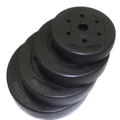 China Universal Small Hole Bumper Plates Weight Plate With Steel Insert Bumper Weights Set Free Weight Plates for sale