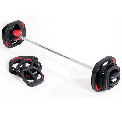 China Universal New Design Adjustable Dumbbell Set With Alligator Mouth Barbell Set Crocodile Mouth Barbell Set for sale