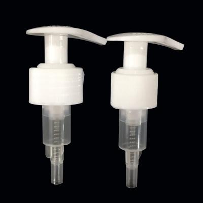 China Non Spill Hot Sale PP Plastic Hand Wash Dispenser Pump 28mm Lotion Pump for sale