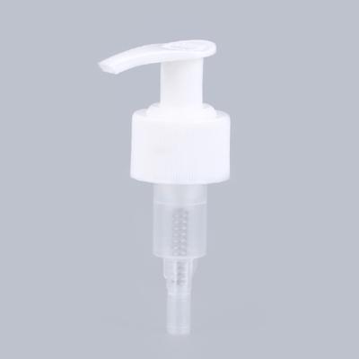 China Non Spill Professional Production Ribbed Liquid Dispenser Pump 28/410 Lotion Pump for sale