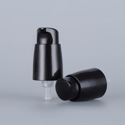 China Non Spill Treatment Pump Wholesale Black Cream Lotion Dispenser Pump for sale