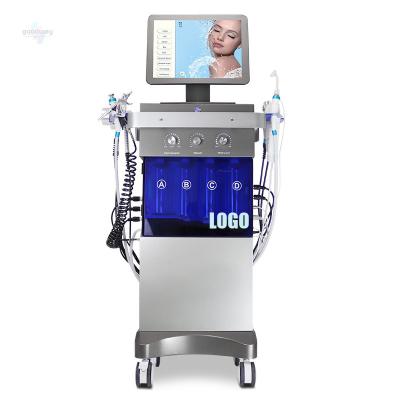 China Pigment Removal 12 in 1 Hydra Beauty Machine Skin Facials Machine Salon Use Facial Machine Hydra Dermabrasion Water Care Facial Spa Treatment for sale