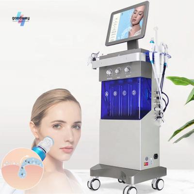 China Pigment Removal Best 12 in 1 SPA Facial Diamond Microdermabrsion Dermabrasion Facial Hydrowonder Oxygen Machine Hydra Facial Machine for sale