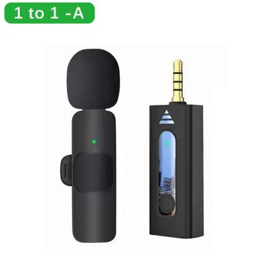 China Professional Microphone Hot Selling Mobile Conference Studio Recording Mounted Wireless Microphone Wireless Lavalier Microphones For Iphone for sale