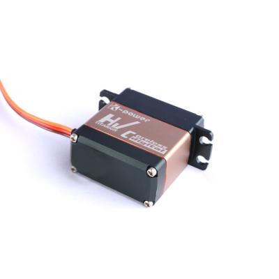 China K--metal case high voltage 60kg power cnc digital waterproof rc servo for rc hobby uav drone robot kit DHV860 40mm*20mm*43mm for sale