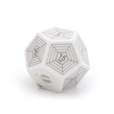 China Viable New Arrival Smart Dodecahedron 9 Colors Kitchen Digital Countdown Display Night Light Magic Timer for sale