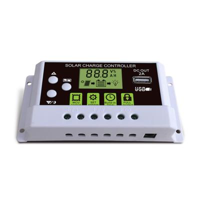 China Solar System Controller Factory Sales 12V/24V Controller APWM Direct Solar Charge Controller for sale