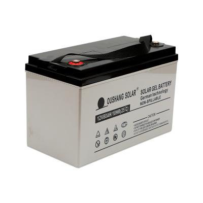 China OUSHANG appliances household solar battery 12v 80Ah 100ah 24v 200ah deep cycle battery lithium ion battery for sale