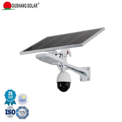 China People Counting CCTV Outdoor Waterproof 2021Solar 360 Degrees Rotating High Definition Solar Surveillance Dome Set for sale