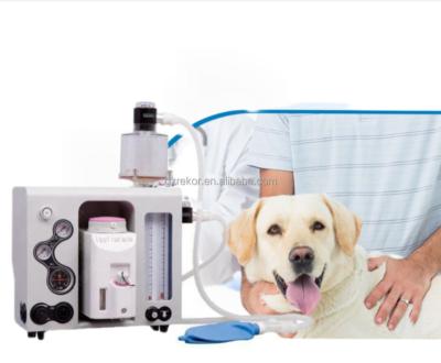 China Premium Portable Pet Anesthesia Machine Isoflurane Sevoflurane Halothane Vaporizer with Ventilator for Vet/Human 50*30*60CM (L*W*H) for sale