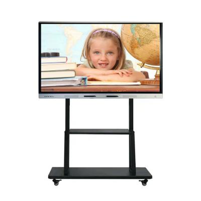 China School Teaching 50 Inch 4k Interactive Panel With Camera Touch Interactive Whiteboard Smart Digital Board For Class Room for sale