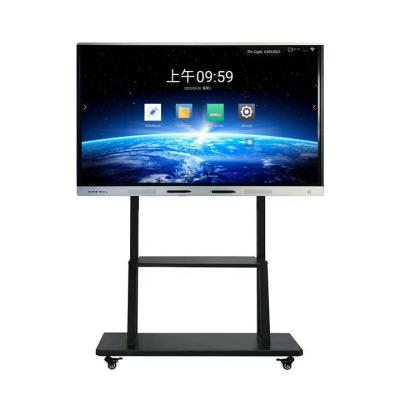 China 4K Panel Interactive Touch Screen School Teacher 55 Inch Interactive Whiteboard Smart Board Smart Interactive Board For Education for sale