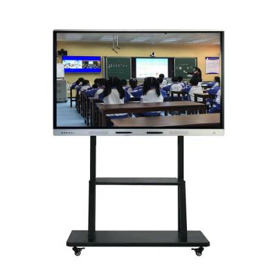 China RONGNA School Teaching Board 55 Inch Interactive Whiteboard Smart Board Touch Screen Interactive Flat Screen For Education for sale