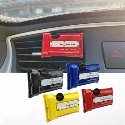 China Wholesale Fashionable JDM Style Auto Air Freshener Scent Engine Cover AC Air Vent Car Perfume For Nissan Auto Accessories for sale