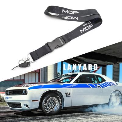 China Creative Fashiontable JDM Car Phone Work ID Card Arming Cord Lanyard Neck Straps Key Cell Style For MOPAR Logo Auto Keyrings Accessories for sale