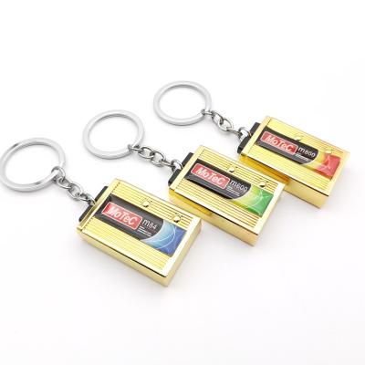 China Fashionable Metal Car Key Ring MoTec Key Chain Pendant M84 M800 M600 MoTec Zinc Alloy Auto Key Chain for sale