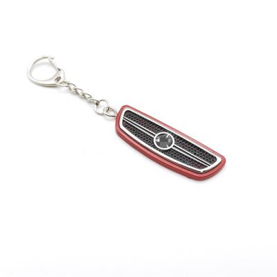 China Fashionable Zinc Alloy Metal Front Bumper Grill Shape Key Chain Auto Keychain For BMW Car Accessories for sale