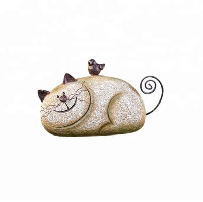 China China Top Selling Garden Cat Stone For Garden Decoration for sale