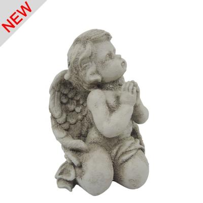 China Wings Angel Sculpture Memorial China Resin Statue for sale