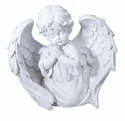 China China New Design Resin White Angel Garden Statue for sale