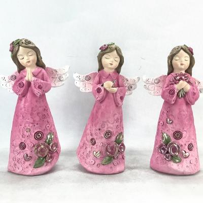 China China Resin Angel Figurines For Valentine's Day for sale