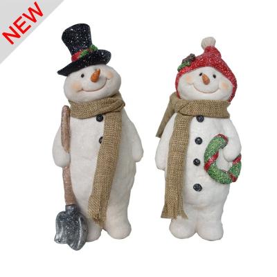 China China Amazon Supplier Resin Snowman Christmas Figurines for sale