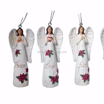 China China 2018 New Design Resin Christmas Angel Ornaments for sale