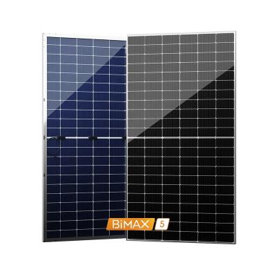 China Sunpal Solar Panel 400W 450W 500W 550W 600W 700W 1000W Half Cell Bifacial Mono Photovoltaic Panels PV Module Price Factory 210mmx210mm for sale