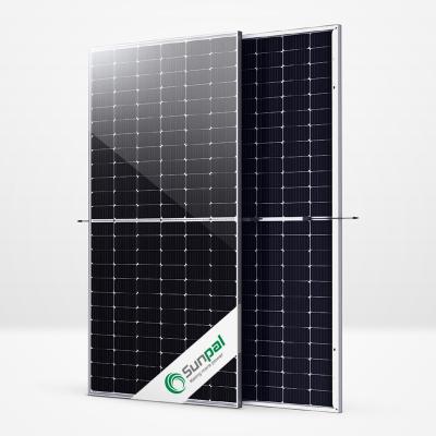 China Bifacial Monocrystalline Solar Panel 400W 450W 500W 600W 144 Cell Glass Cell SP550MB-72H Dual 210mm Large for sale