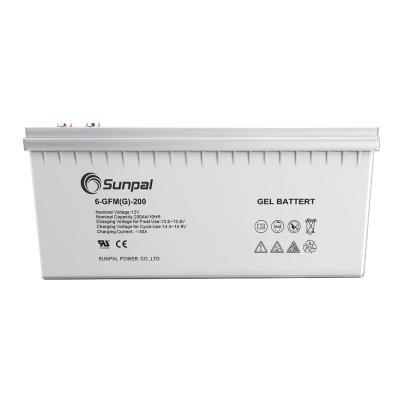 China Home Appliances Condenser Battery Solar Super Gel 12V 100Ah 150Ah 200Ah In Stock for sale