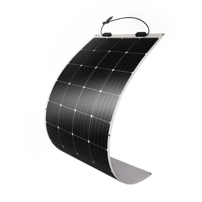 China Sunpal RV boat camping 20 60 80 100 150 200 500 watt flexible solar panel for solar portable power station for sale