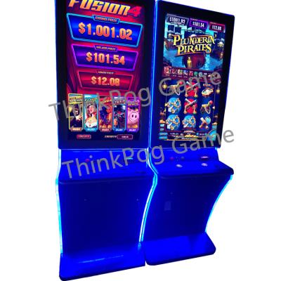 China Arcade Game Machine Parts Slots Game For Casino Machine Fusion 4 Hot Red Buffalo Slot Game With Software And Game Cabinet for sale