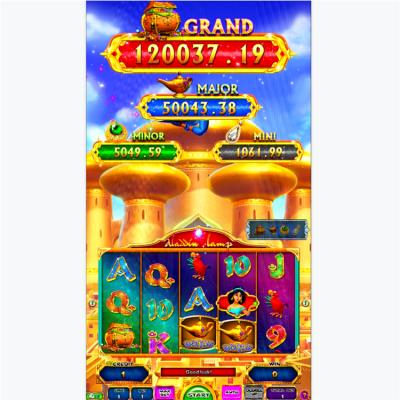 China Aladdin Lamp Vertical Link Slot Video Game Machine Coins Electronic Game Machine Coins Casino Slot Machine Slot Game Board Playing for sale