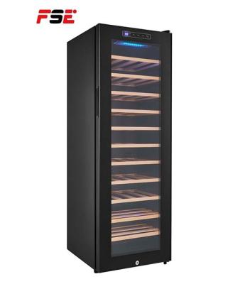 China Hotel 46 Bottles Freestanding Compressor Wine Cellar Beverage Chiller Wine Cooler For Sale for sale