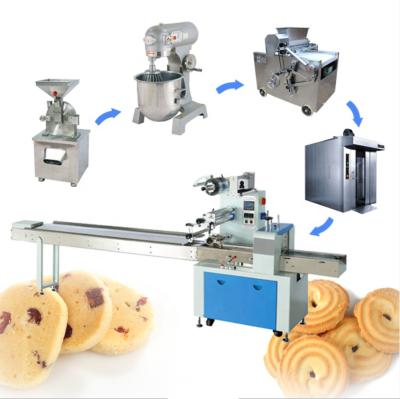 China Biscuit Shape Can Change Biscuit Making Machine / Industrial Biscuit Machine for sale