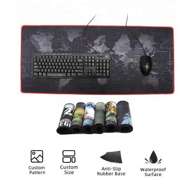 China 100% waterproof Customized xxl xl mauspad desktop gaming mouse pads larger mouse pads eco-friendly for sale