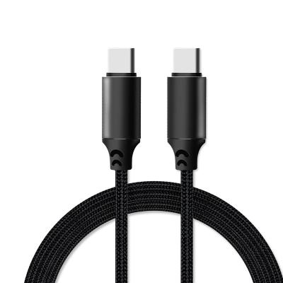 China MP3/MP4 Player Aluminum Shell Nylon Type-C To Type-C PD 100w USB Charging Cable for sale