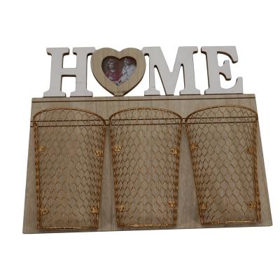 China Wholesale Living Room Decorative Living Room Decorative Wall Mount Gold Floating Rack Floating Wood Shelf With Metal Basket for sale