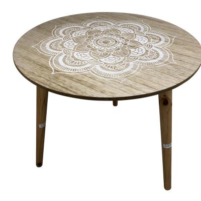 China Custom Modern Corner Convertible Wood Dining Table Living Room Furniture KD Small MDF Coffee Table for sale