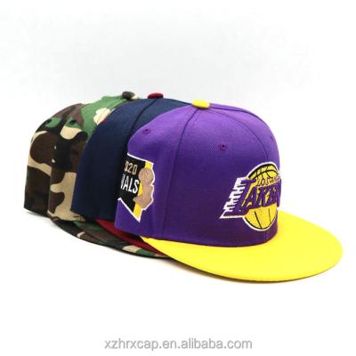 China COMMON Custom 3d Embroidery High Quality Snapback Cap Hip Hop Baseball Hat Fitted Cap for sale