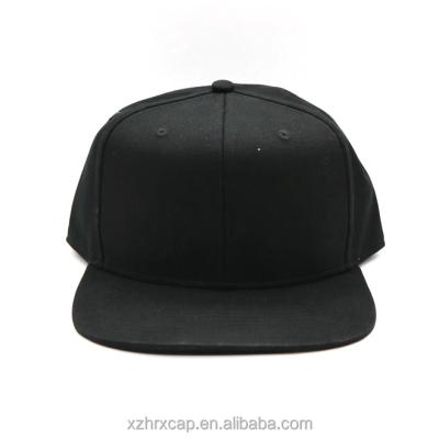 China COMMON Black 5 Panel Custom Richardson 256 Blank Hats,Snapback Hat Designer Cap for sale