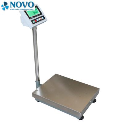 China Rectangular Pipe Bench Weighing Scale Stainless Steel ABS Material Powder Coated for sale