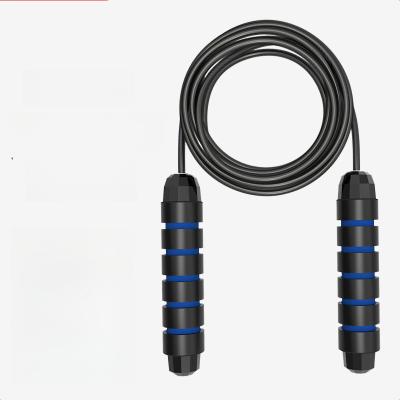 China Strength Forming Gym Fitness Hot Selling Heavy Wire Rope Wire Bearing Can Be Weighted Jump Rope Customized Adjustable Rope Speed for sale