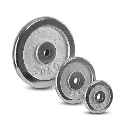 China Hot Sale Universal Hot Sale Plated Barbell Flat Gym Weightlifting Squat Deadlift Dumbbell Straight Bar for sale