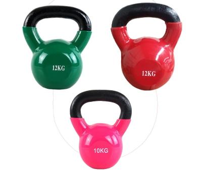 China Easily Adjustable Factory Wholesale Adjustable Kettlebell Handle Cast Iron Home Gym Women's Dip Kettlebell Color Plastic Kettlebells for sale