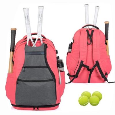 China Mochila de tenis al aire libre para mujeres y hombres para 6 raquetas de tenis en venta